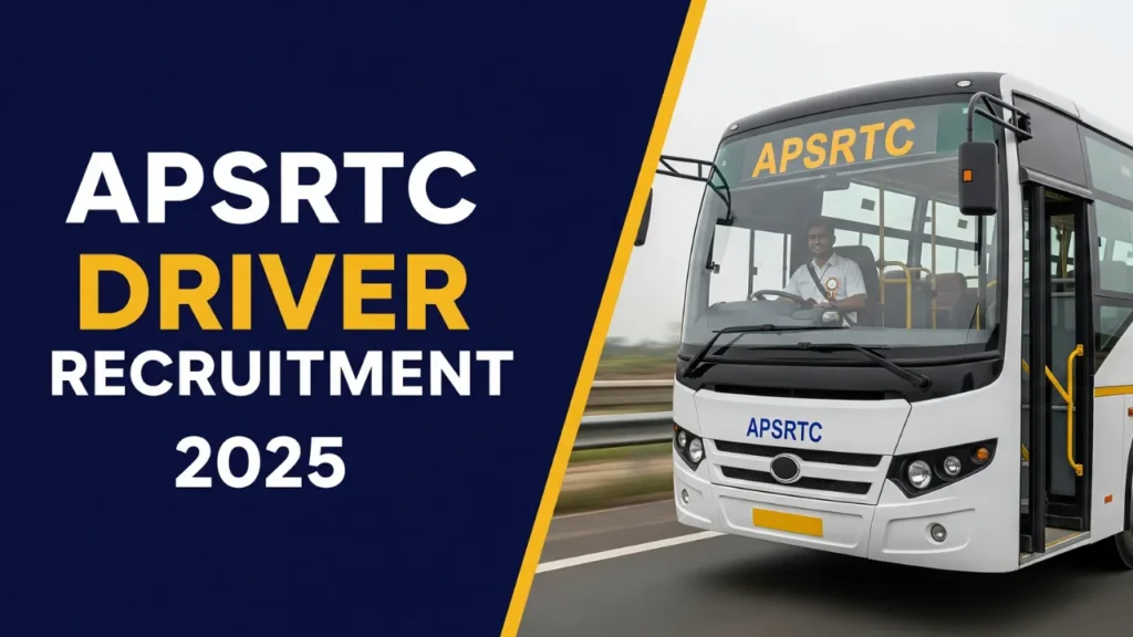 APSRTC Driver Recruitment 2025