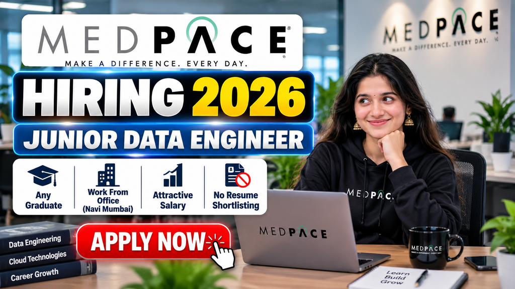 Medpace Hiring 2026 For Junior Data Engineer