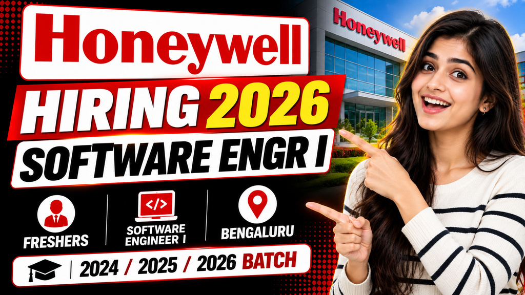 Honeywell Hiring 2026 For Software Engr I | Bengaluru