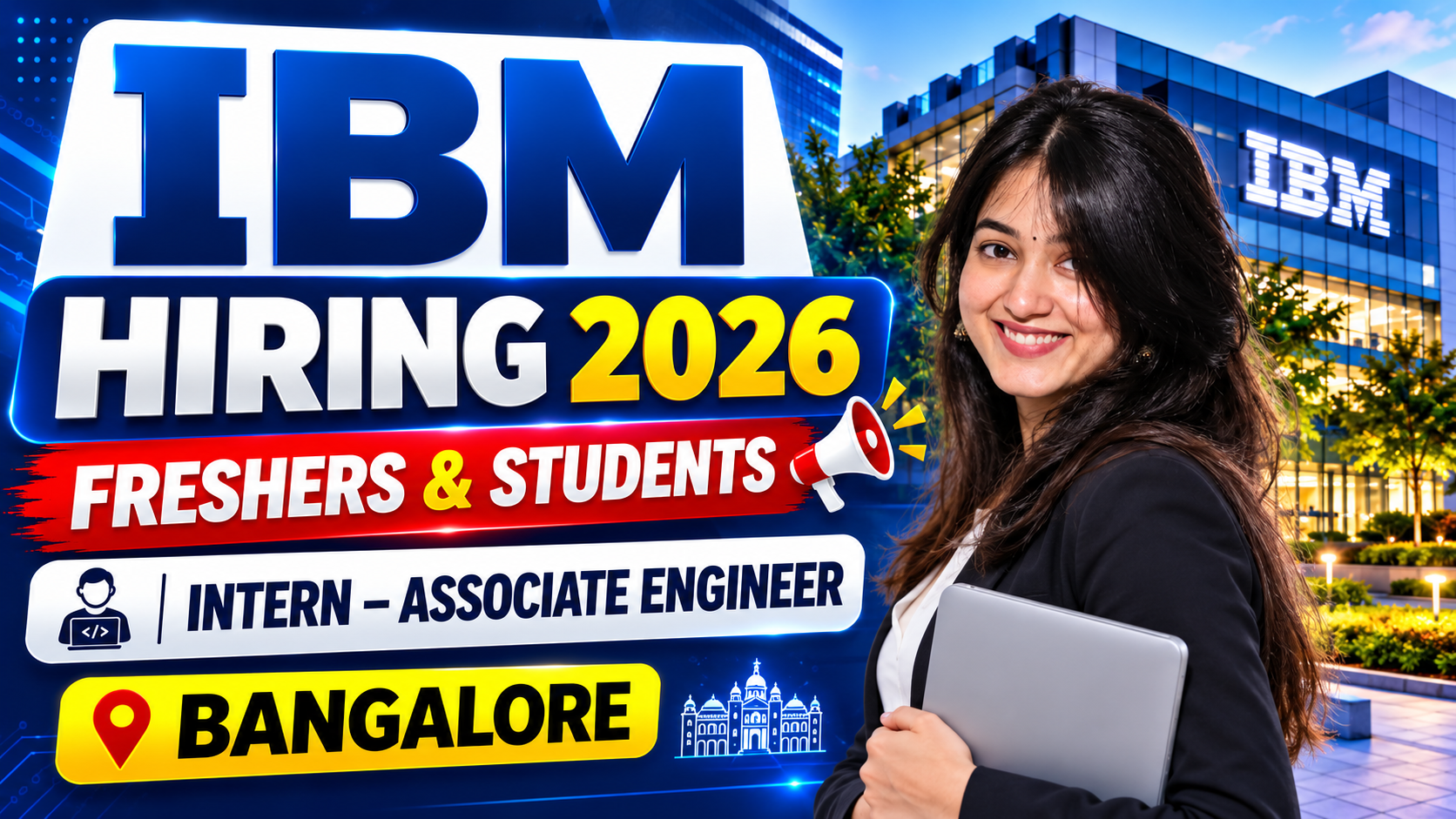 IBM Off Campus Hiring 2026 For Intern – Associate Engineer | Bangalore