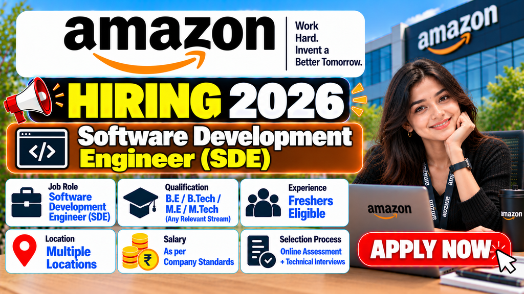 Amazon Off Campus Hiring 2026
