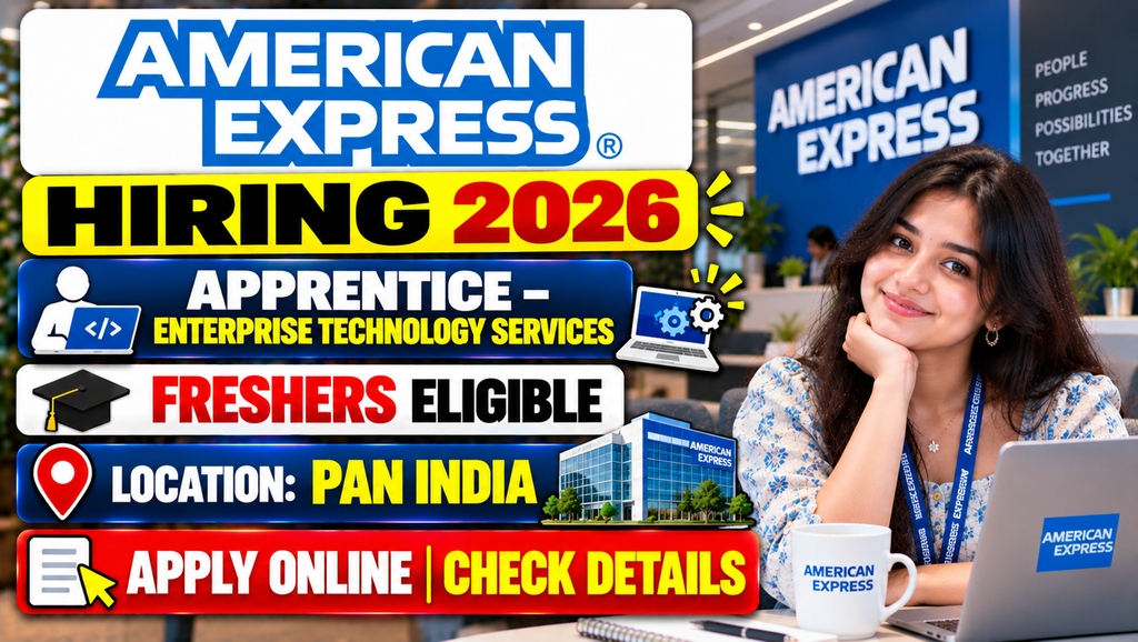 American Express Hiring 2026 For Apprentice