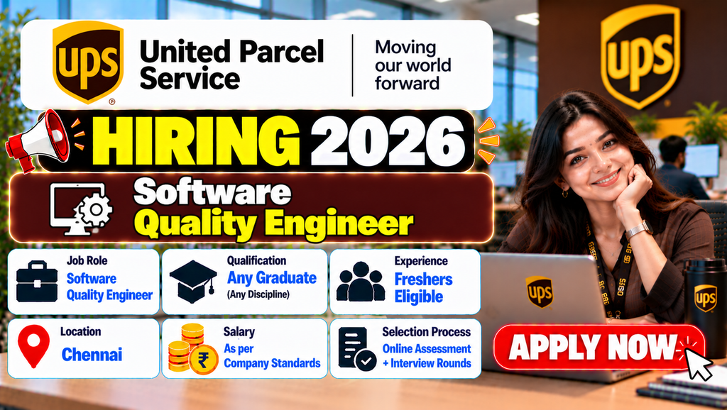 UPS Off Campus Hiring 2026