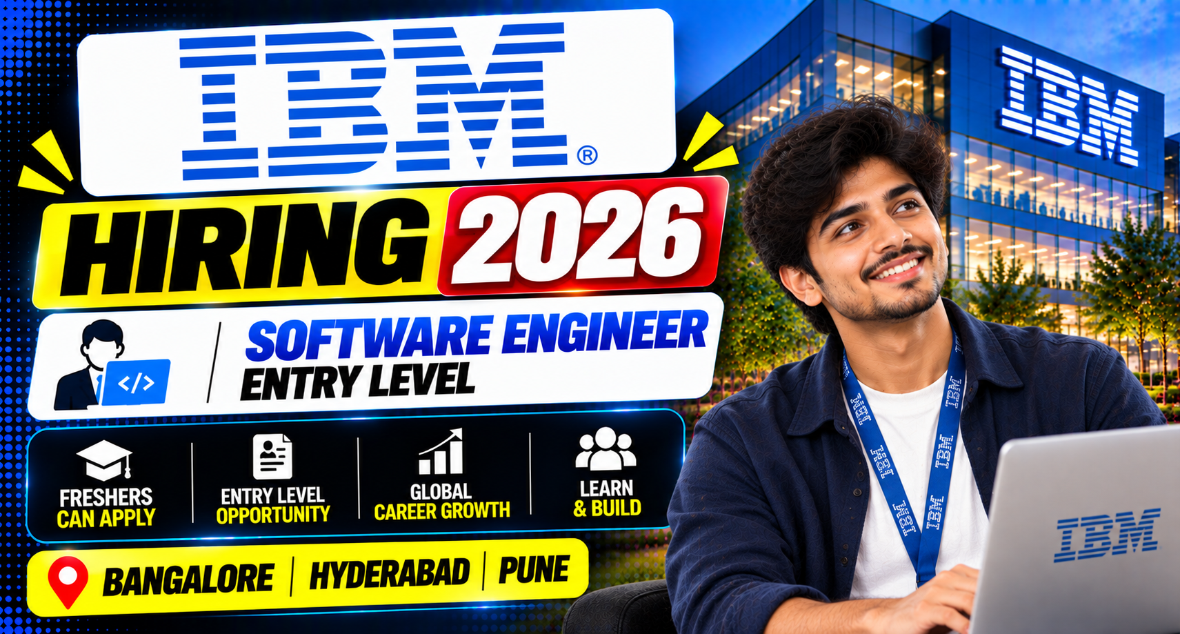 IBM Hiring 2026 For Software Engineer | Entry Level | Bangalore ...